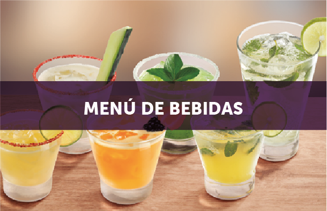 Menú Bebidas